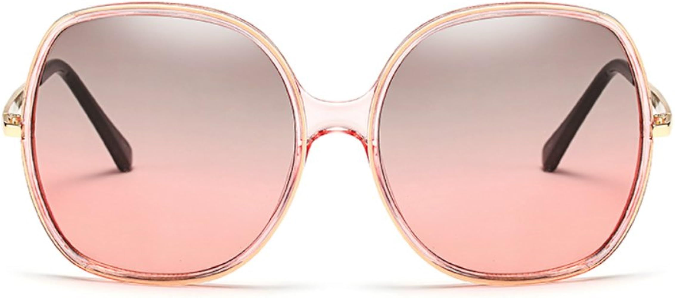 70s Super Oversize Square Sunglasses for Women Vintage Rectangular Plastic Frame | Amazon (US)