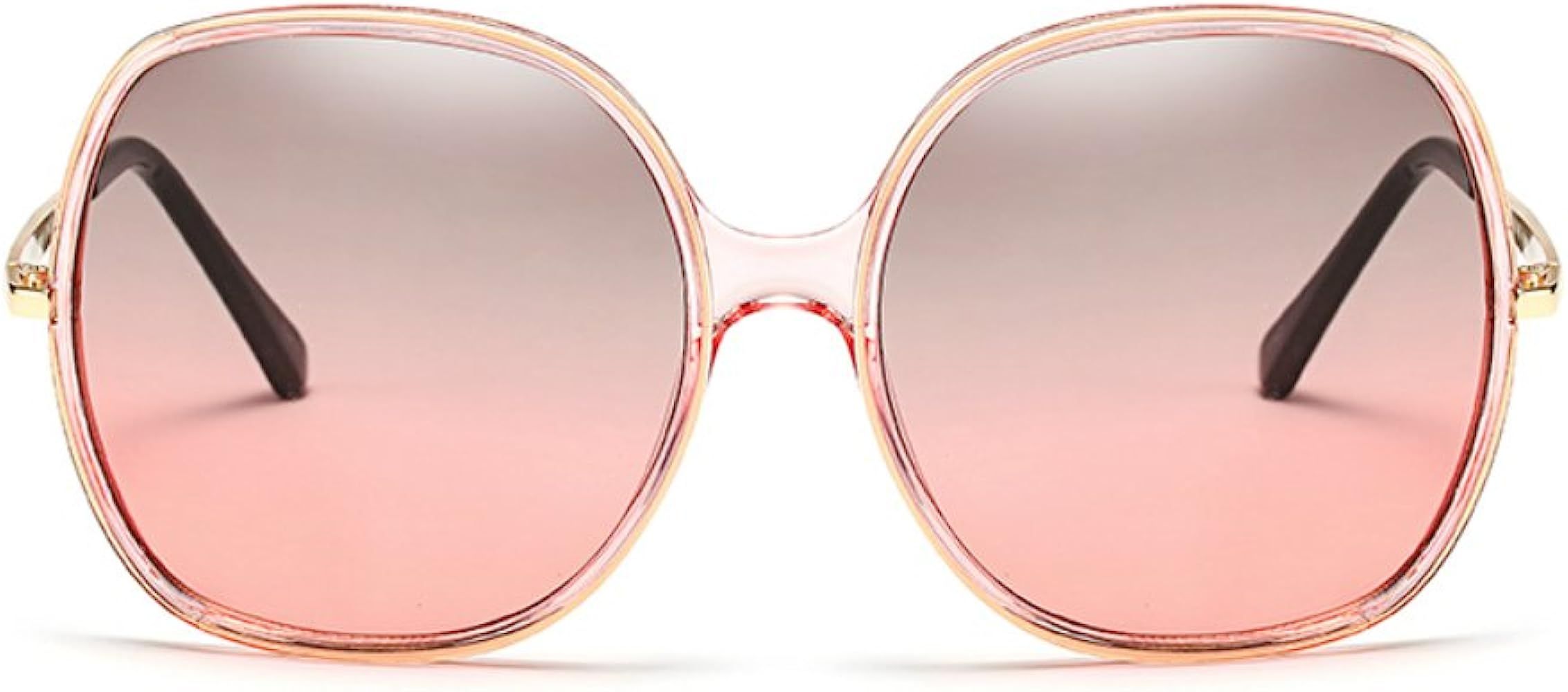70s Super Oversize Square Sunglasses for Women Vintage Rectangular Plastic Frame | Amazon (US)