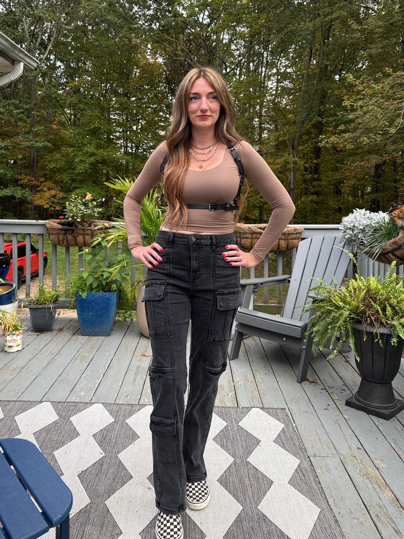 Trendy women’s jeans. These come in multiple colors. Love the pockets and the loose fit. I’m 5’7 wearing a size 29. I weigh 142lbs for reference. Denim is from Wild oak boutique. 

#LTKOver40 #LTKFindsUnder100 #LTKSeasonal
