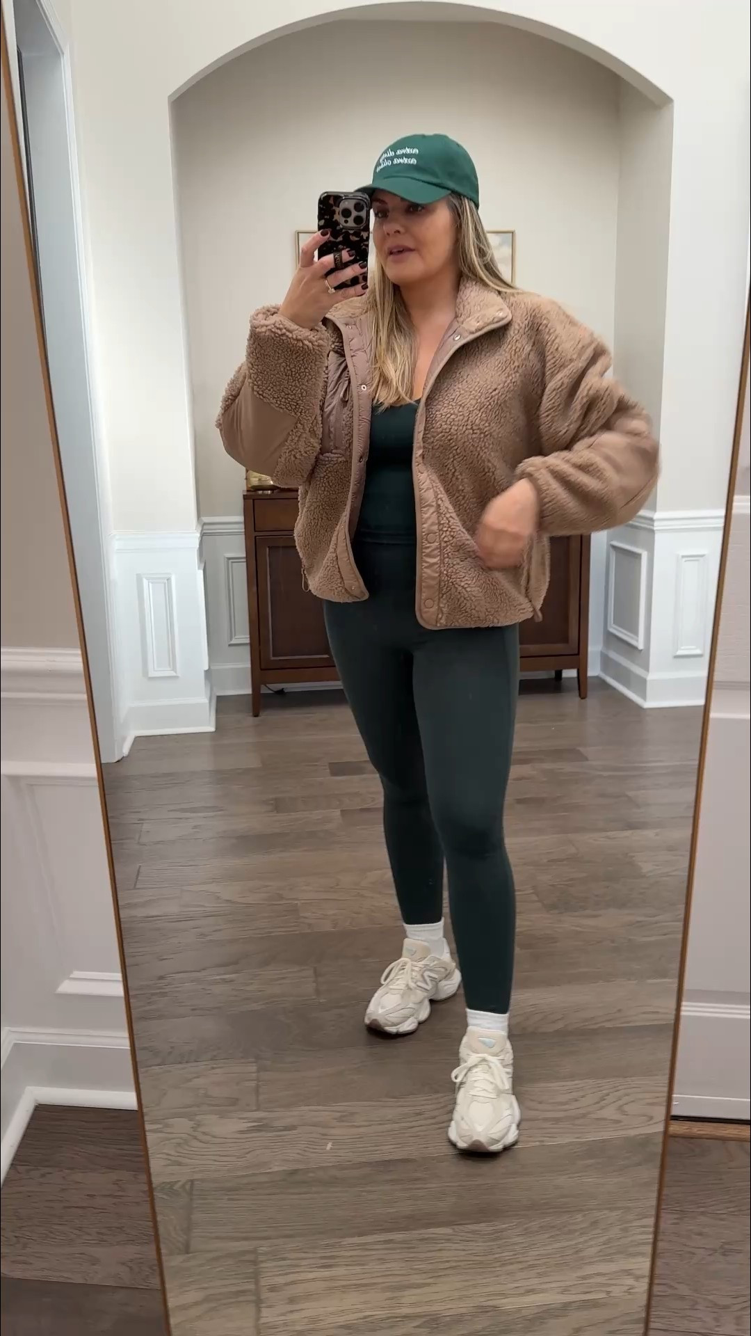 Workout, athleisure, athletic, activewear, green, fabletics, alo, target, amazon, wal mart, new balance, revolve, mid size, size large, athletic, sneakers #workoutgear #workoutwear #pilates #ootd #outfit #athleticwear #athleticoutfit #bikershorts #sportsbra #pilatesoutfit #athleisure #bala #pilatesworkout #pilateslovers #pilatestiktok #balabangles#LTKWatchNow #LTKFitness