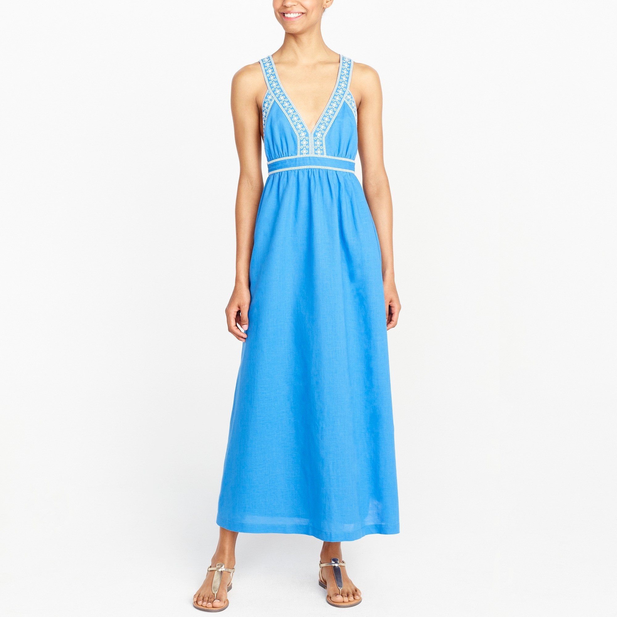Eyelet maxi dress | J.Crew Factory