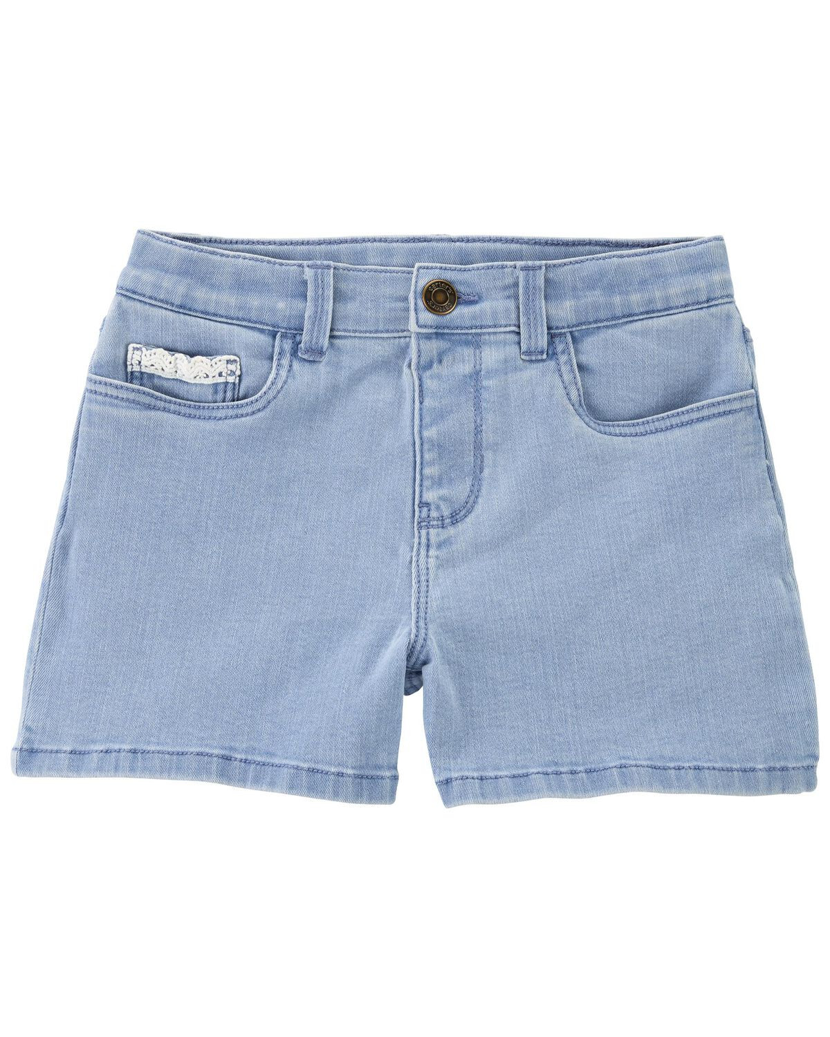 Blue Kid LENZING™ ECOVERO™ Denim Shorts | carters.com | Carter's