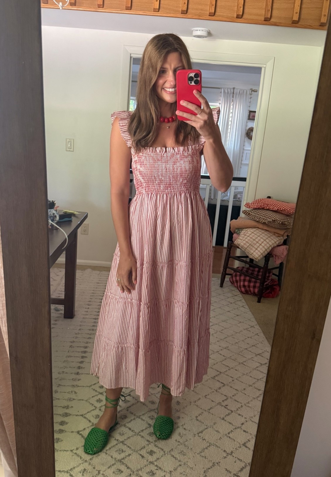 Hillhouse home nap dress w Walmart shoes! 💫

#LTKmomlife #LTKgrwm #LTKootd