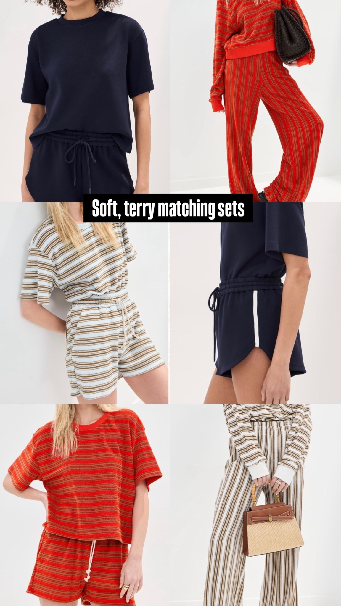 Soft Terry material. Lounge sets. Spring matching sets  

#LTKgrwm #LTKmomlife #LTKSeasonal