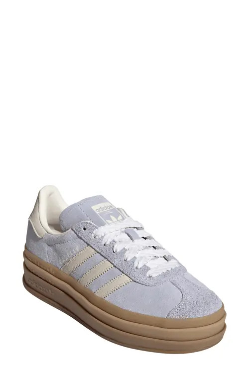 adidas Gazelle Bold Platform Sneaker in Crystal Sky/pearl/ice Gold at Nordstrom, Size 9.5 | Nordstrom