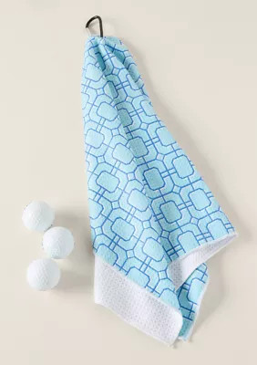 Crown & Ivy™ Sewing Down South x Crown & Ivy™ Wild Dunes Golf Towel | Belk