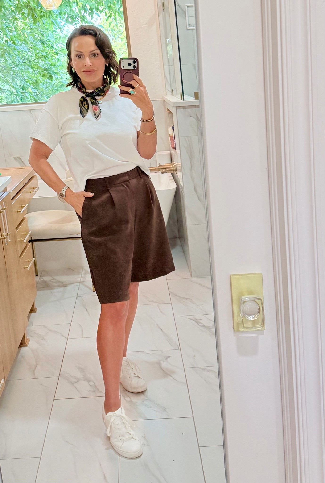 Casual elegance.
