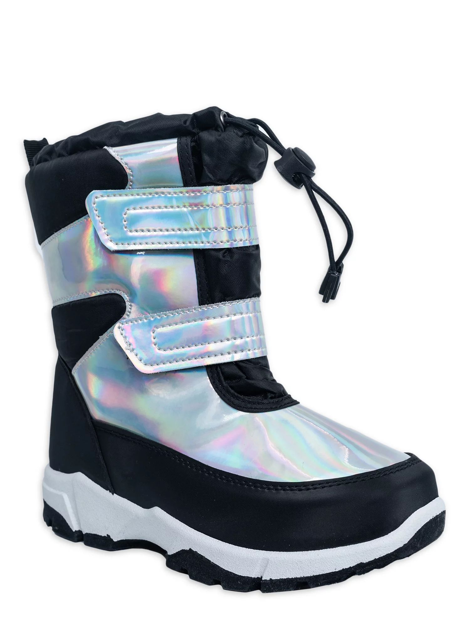 Portland Boot Company Girls Puffer Snow Boots, Sizes 10-4 - Walmart.com | Walmart (US)