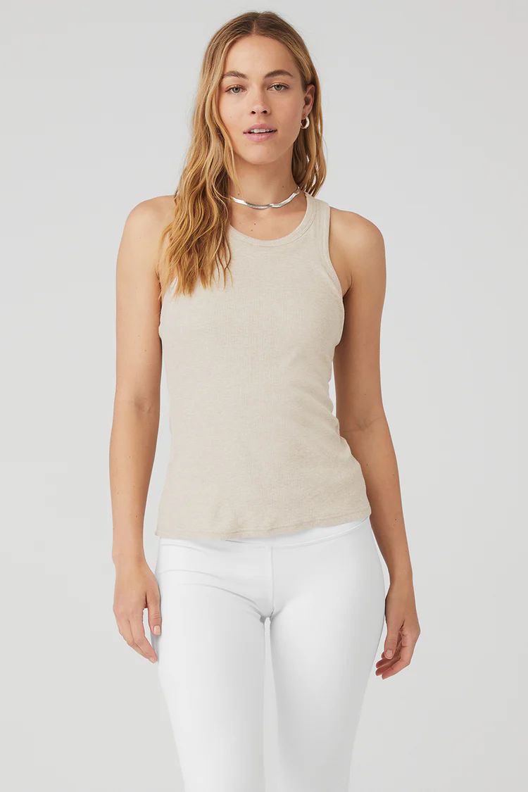 Ribbed Aspire Full Length Tank | Alo Yoga