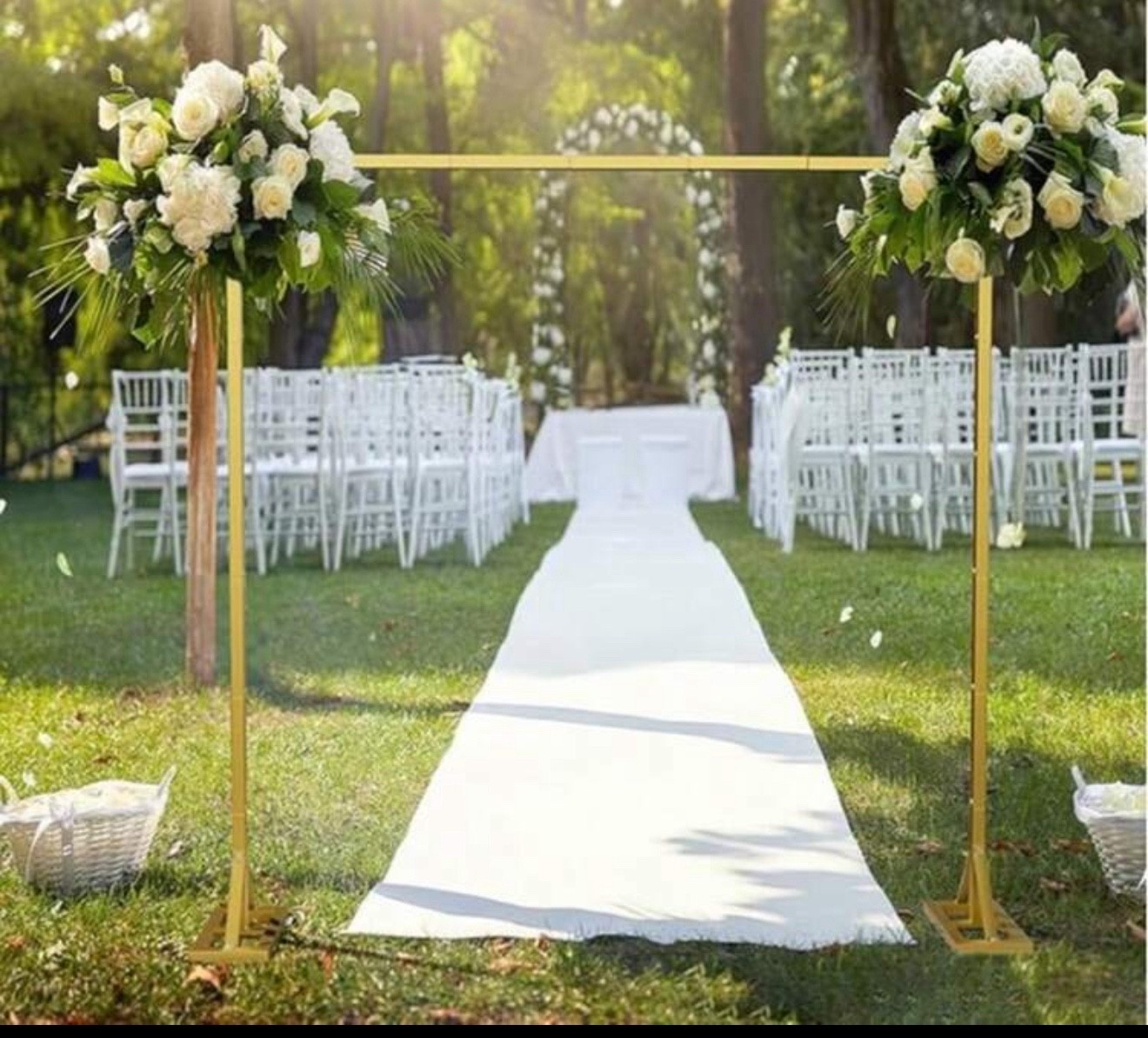 Kit de soporte ajustable para telón de fondo de 2,5 m - Arco de boda cuadrado y arco de globos para fondo de photobooth, baby shower, decoración de fiesta de cumpleaños (marco portátil)

#LTKActive #LTKSaleAlert #LTKU