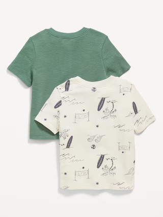 Short-Sleeve Pocket Henley T-Shirt 2-Pack for Toddler Boys | Old Navy (US)