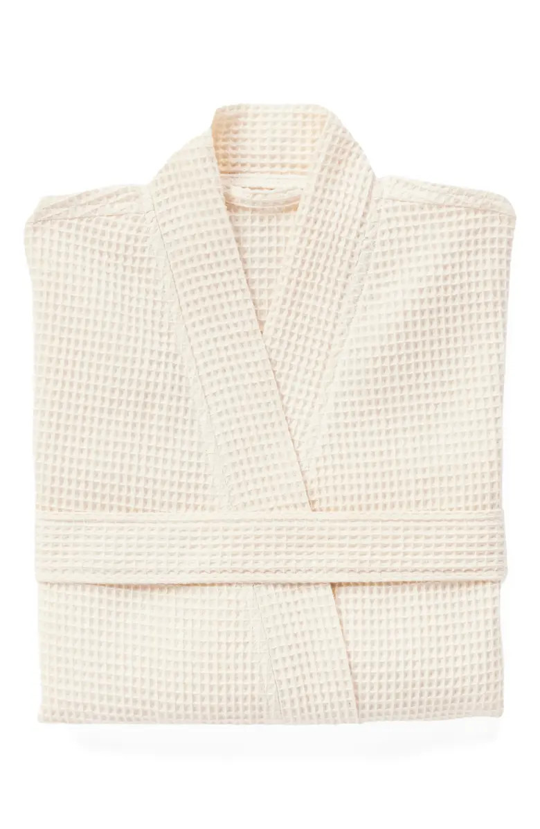 Gender Inclusive Waffle Weave Organic Cotton Robe | Nordstrom