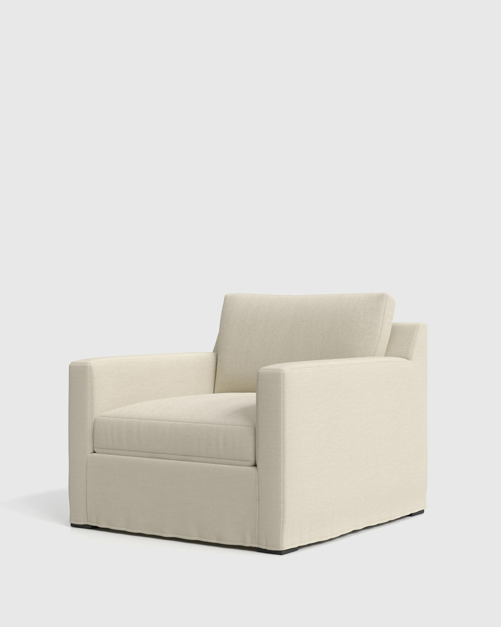 Ellery Slipcover Chair in Performance Linen | Quince