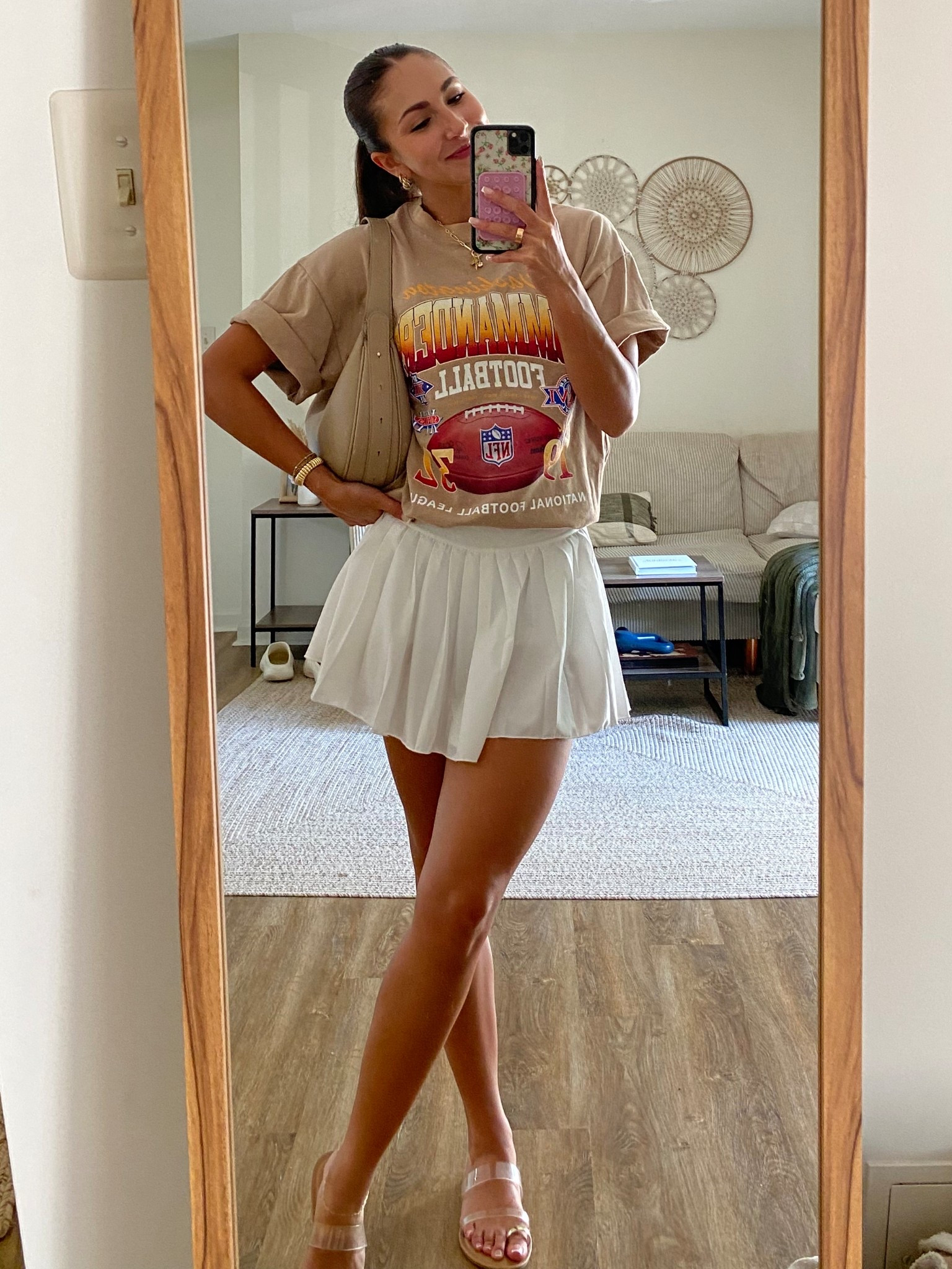 Game day outfit ideas for football season!! 🏈✨ Also, love these new sandals I found at target!!! 

#LTKShoeCrush #LTKStyleTip #LTKSeasonal