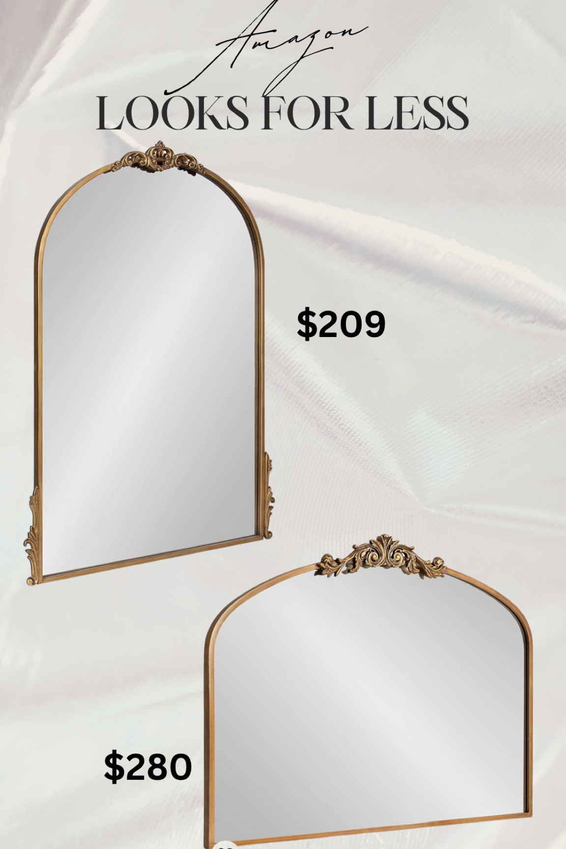 Viral Arhaus mirror dupe from Amazon! Beautiful and amazing quality 

Amazon find, Amazon must have, Arhaus mirror

#LTKSeasonal #LTKhome #LTKSpringSale