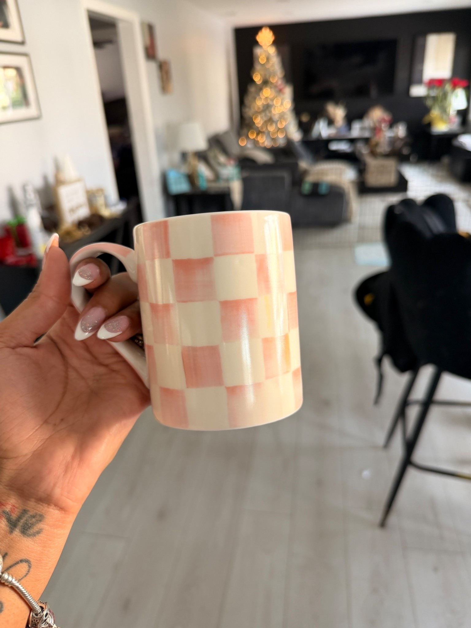 This Mackenzie-Childs checkered mug is my current obsession — ✨.         
#MackenzieChilds #LTKFinds #CoffeeAesthetic 


#LTKHome