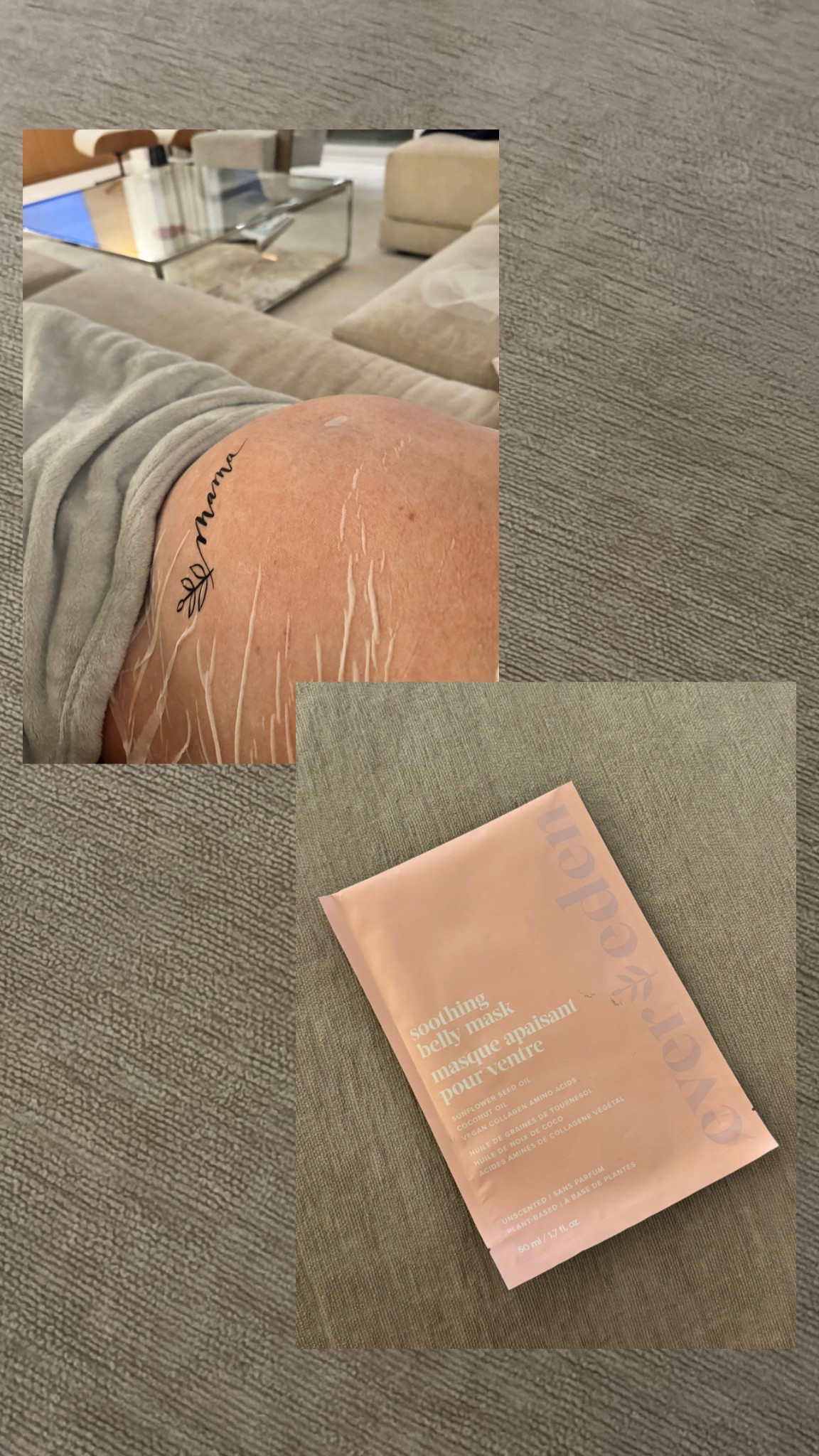 Pregnancy belly mask 🤰🏻

#LTKBump #LTKBeauty