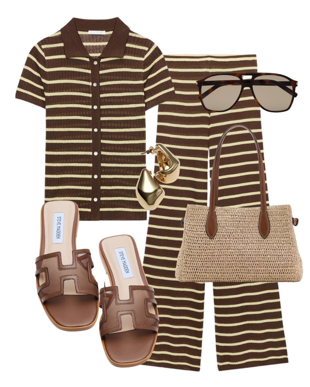 SUMMER STRIPES - This new in @Zara jersey striped set is selling out fast, it’s perfect for everyday and airport outfit 

#coord #set #sandals holiday

#LTKsummer #LTKeurope #LTKuk