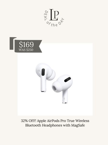 32% off Apple AirPods Pro True Wireless Bluetooth Headphones with MagSafe

#target #apple #giftguide #airpods

#LTKsalealert #LTKGiftGuide