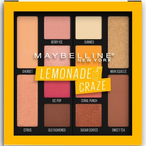 Maybelline Lemonade Palette 100 Lemonade Craze - 0.26oz | Target