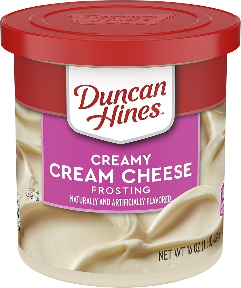 Duncan Hines Creamy Cream Cheese Flavored Frosting, Easter Baking, 16 oz. | Amazon (US)
