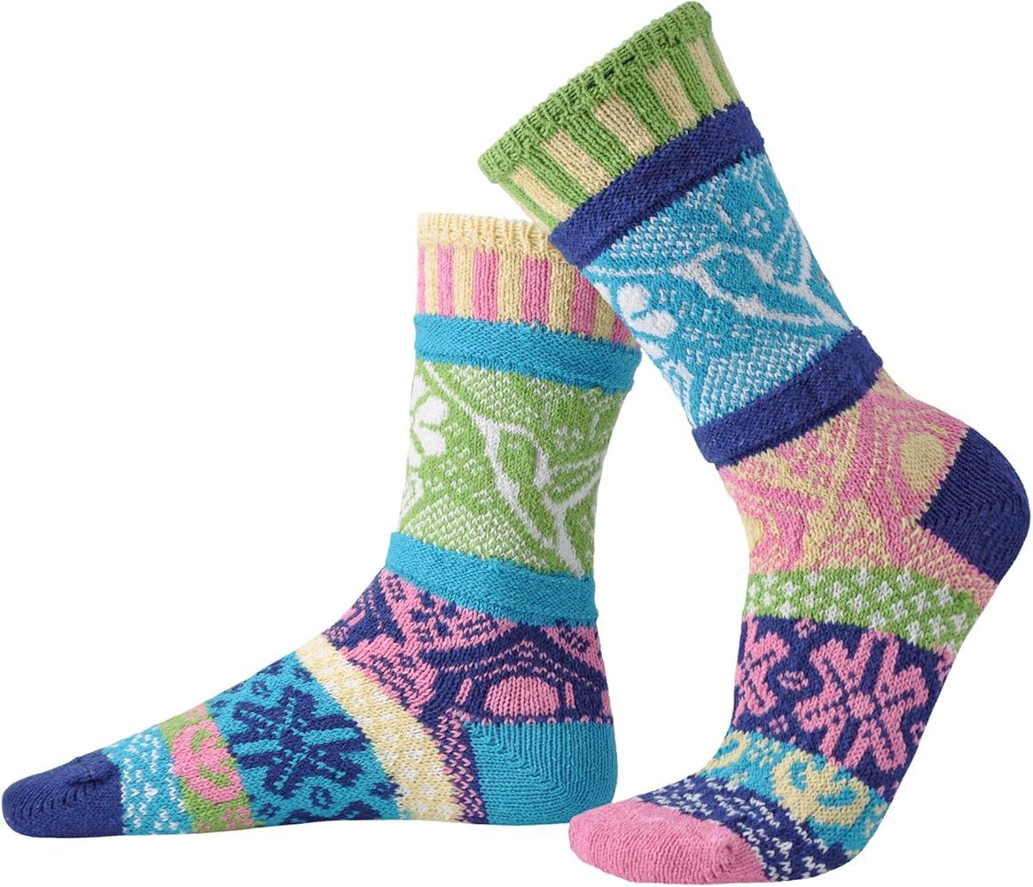 Solmate Socks - Mismatched Crew Socks for Women or Men | Amazon (US)
