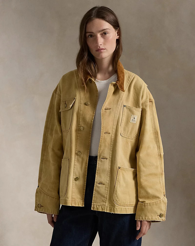 Veste utilitaire en toile de coton | Ralph Lauren (FR)