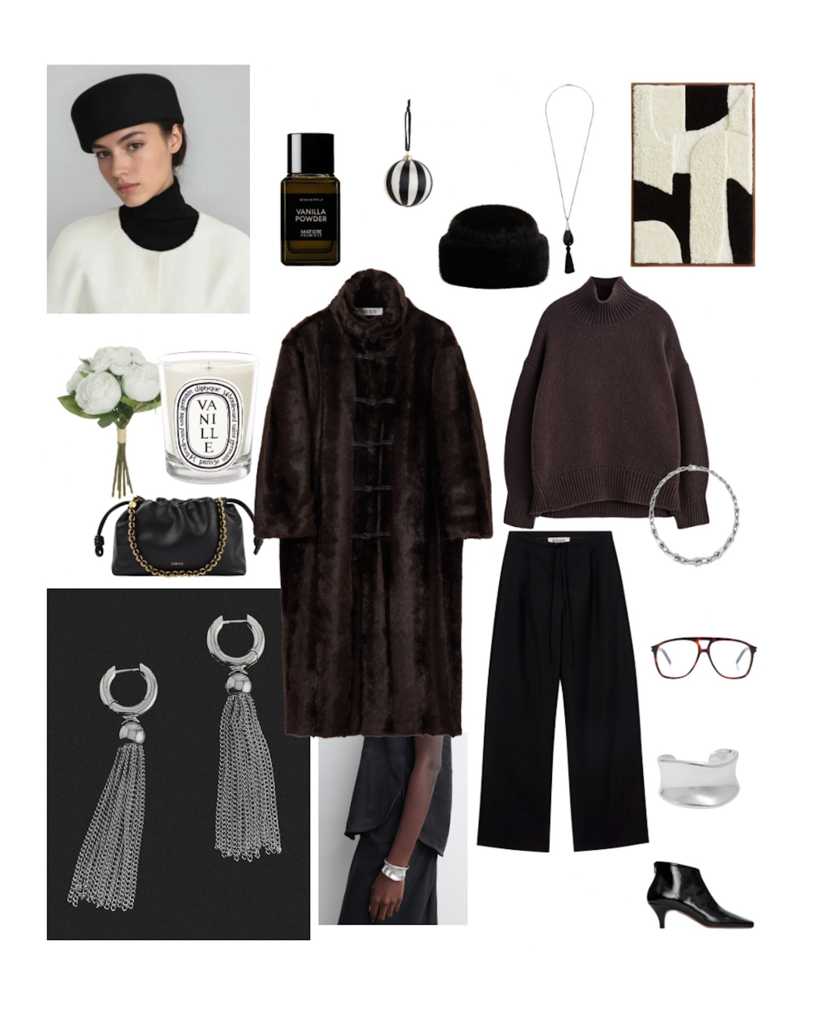 Everything you need this season. Monochrome and luxury all in one  

#LTKfestive #LTKwinter #LTKstyletip