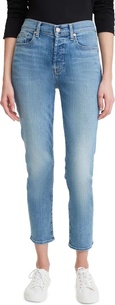 7 For All Mankind Josefina High Waist Boyfriend Jeans | Nordstrom | Nordstrom