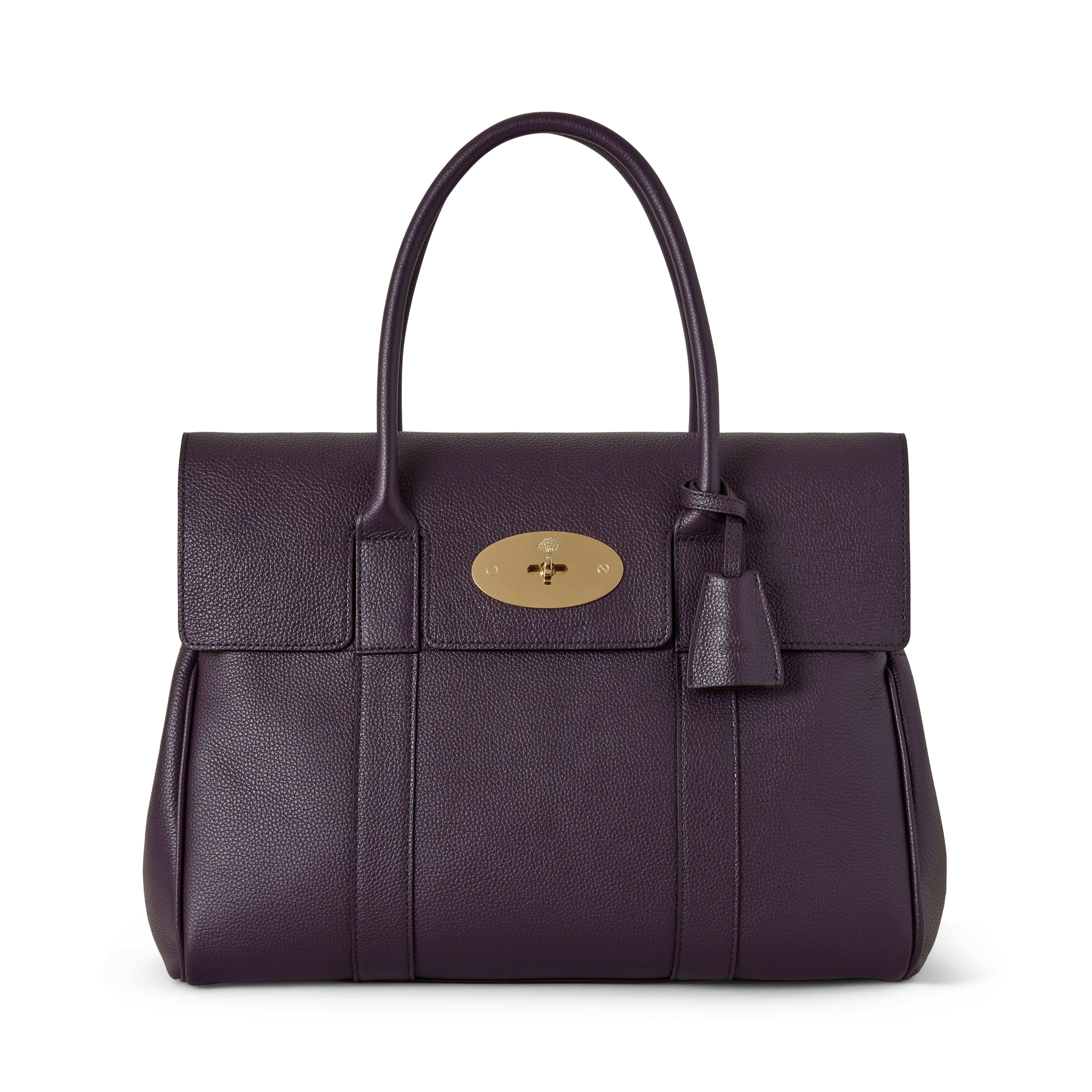 Mulberry Women's Bayswater Deep Aubergine | MULBERRY
