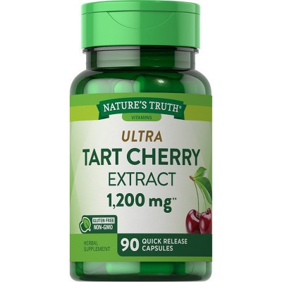 Nature's Truth Ultra Tart Cherry Extract Dietary Supplement Capsules - 90ct | Target