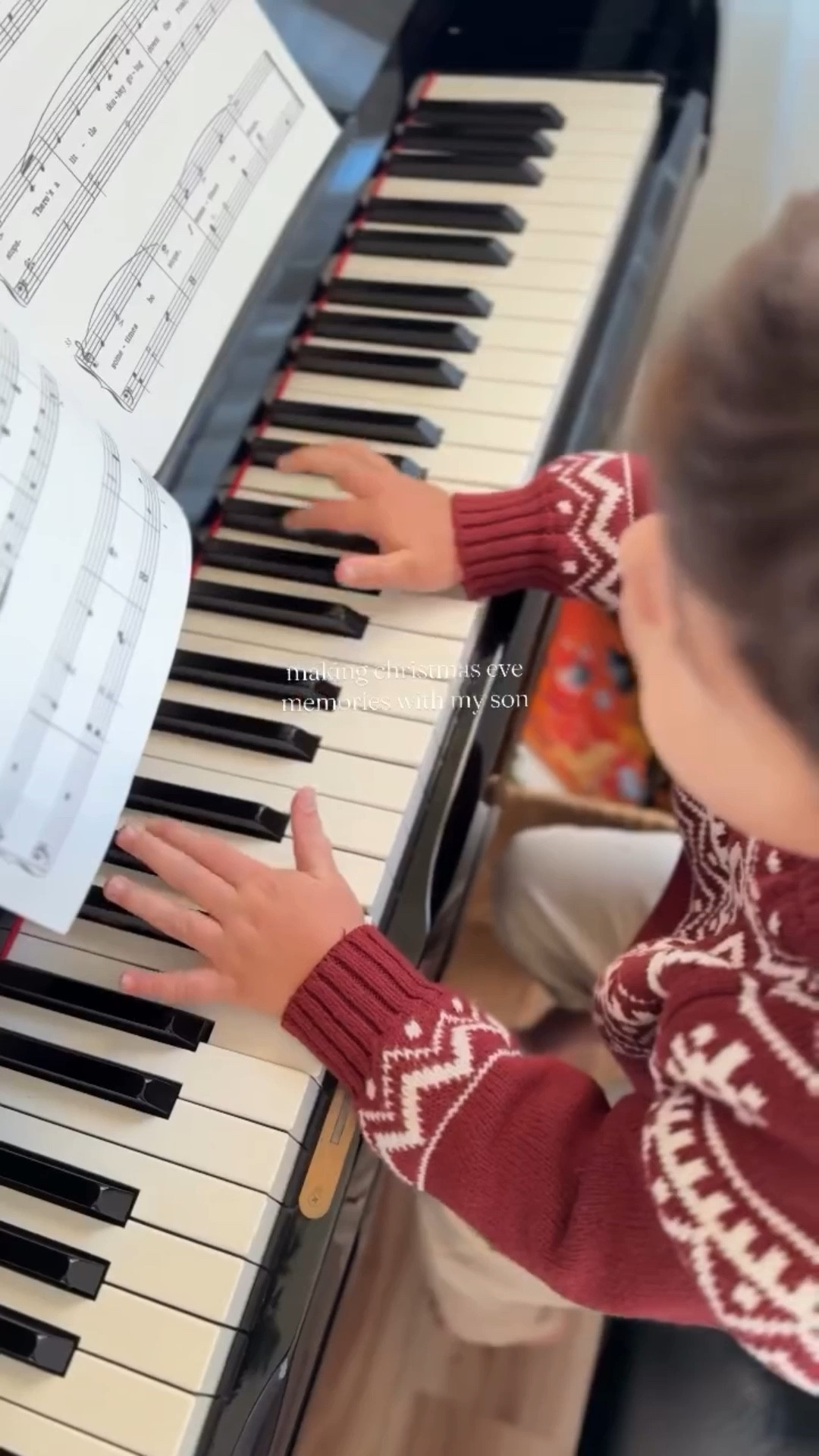 Christmas has always been my favorite time of year, and more than anything, I hope Benjamin feels and sees the magic too. ✨

We didn’t make it to our church’s Christmas Eve service, but instead spent the evening together at home…this is my first Christmas Eve as a single mom, and while it looks a little different, it’s still full of love, warmth, and moments I’ll always hold onto.

If you’re creating Christmas in your own way this year, that’s more than enough…Merry Christmas Eve 🤎🎄

#christmaseve #cozyhome #christmasdecor #cozychristmas