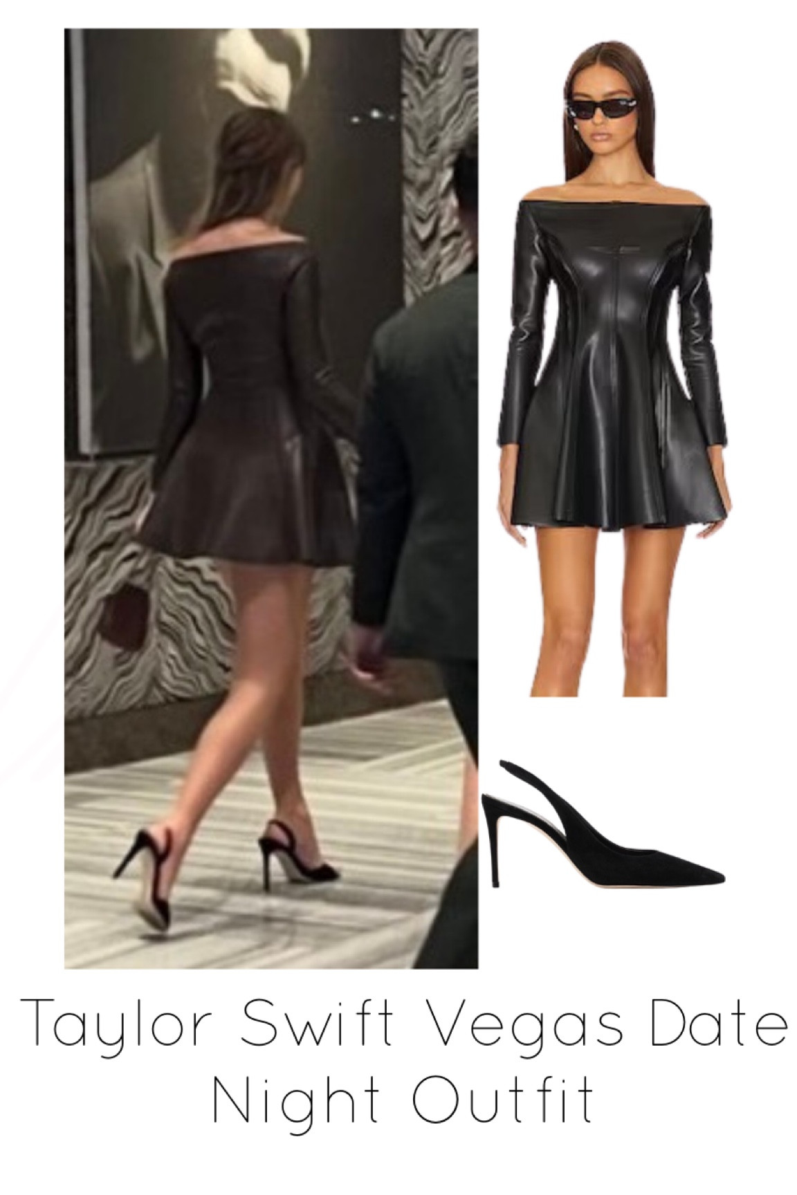 Taylor Swift outfit from Vegas date night 
.
.
.
.
…. #celebritystyle

#LTKshoecrush #LTKstyletip #LTKparties