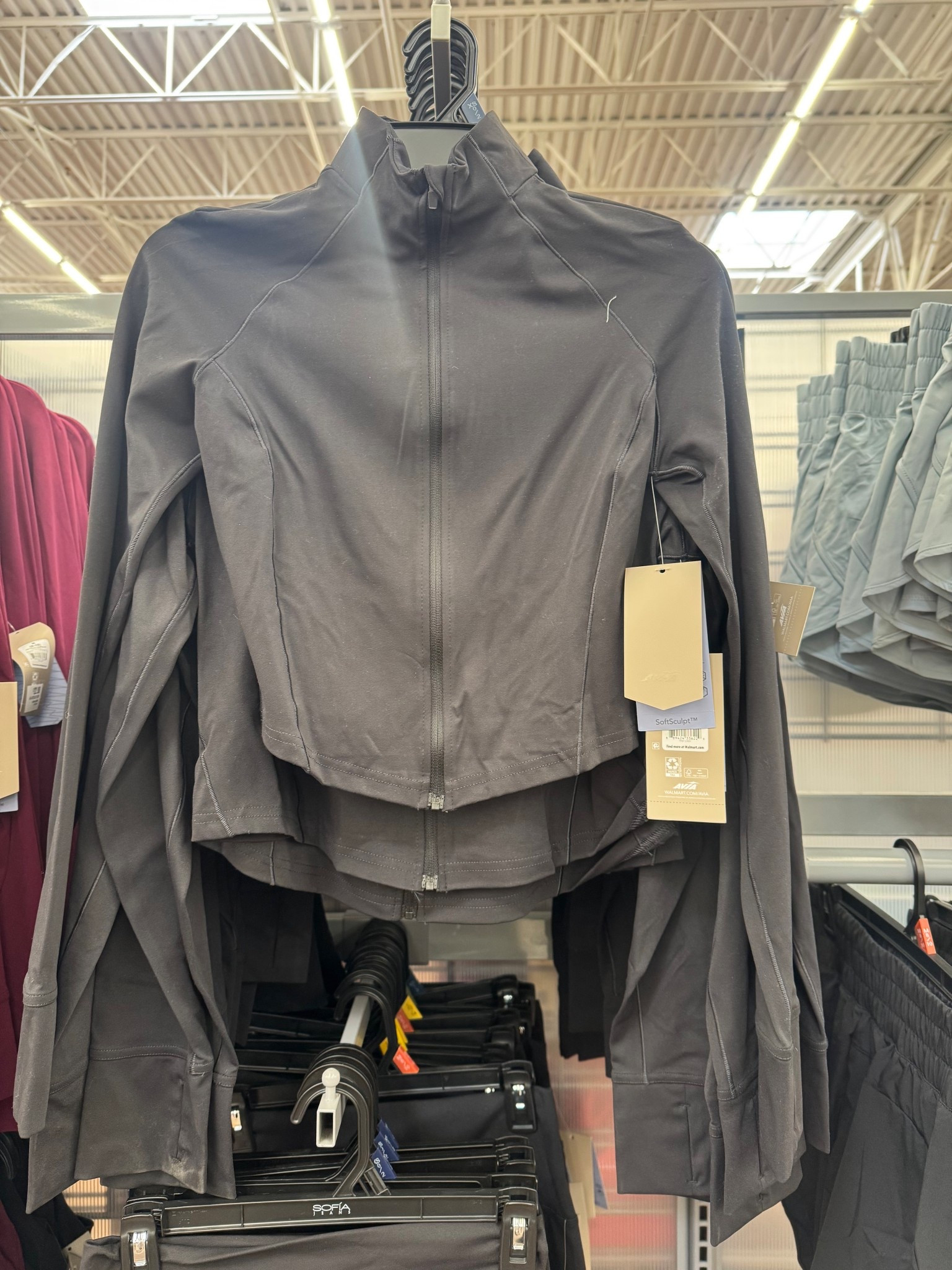 Walmart Avia Women's SoftSculpt Cropped Jacket, Sizes XS-XXXL / workout outfit / athletic wear 

#LTKgrwm #LTKActive #LTKfitnessgoals