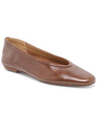 Dolce Vita Women's Caret Slip-On Flats - Onyx Suede | Macy's