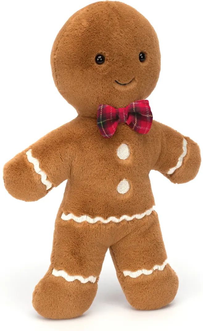 Jellycat Large Jolly Gingerbread Fred Plush Toy | Nordstrom | Nordstrom