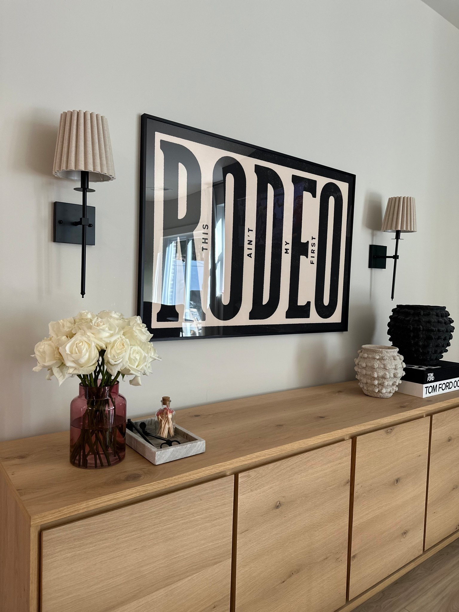 The sconces are from Amazon and I switched out the lamp shades for ones that came with mini lamps from Target to give them a more elevated look  

#LTKFindsUnder100 #LTKHome