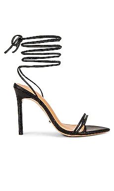 Tony Bianco Millie Sandal in Black Snake from Revolve.com | Revolve Clothing (Global)