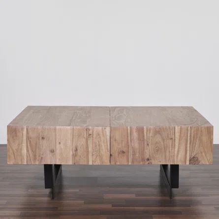 Mullins Murphy Extendable Sled Coffee Table with Storage | Joss & Main | Wayfair North America