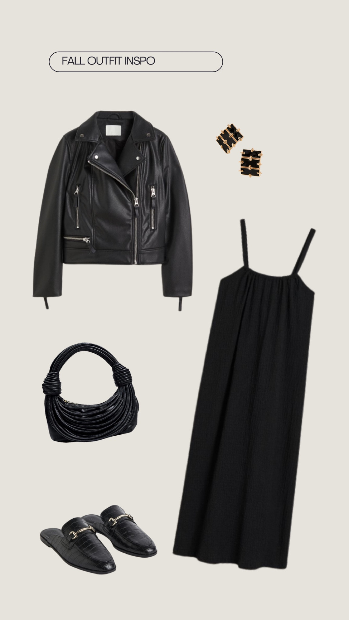 Fall Going Out Style Inspo - love the mixture of monochromatic textures 🖤

#LTKSeasonal #LTKstyletip #LTKfindsunder100