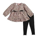 Mud Pie Baby Girls' Leopard Tunic and Legging Set, 5T | Amazon (US)