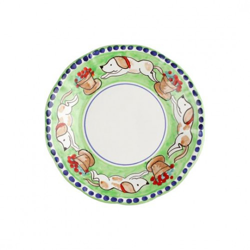 Vietri Campagna Cane Salad Plate 8"D | Gracious Style