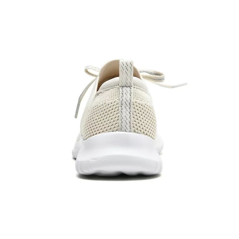 TIOSEBON Women's Sneaker-Running Walking Athletic Lightweight Breathable Comfortable Shoes Beige ... | Walmart (US)