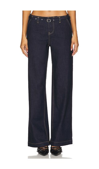 Dusk Denim Pant in Ink | Revolve Clothing (Global)