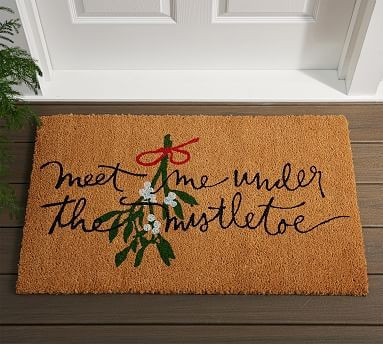 Mistletoe Doormat | Pottery Barn (US)