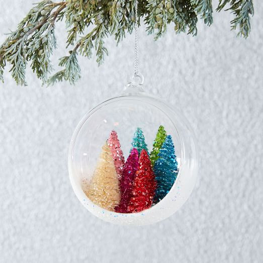 Forest In Glass Ball Ornament | West Elm (US)