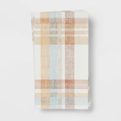 16ct Paper Plaid Disposable Napkins - Threshold™ | Target