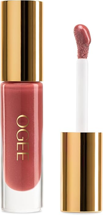 Ogee Beyond Clean Lip Gloss - Certified Organic Lip Gloss for Women - Effortlessly Plump, Hydrate... | Amazon (US)