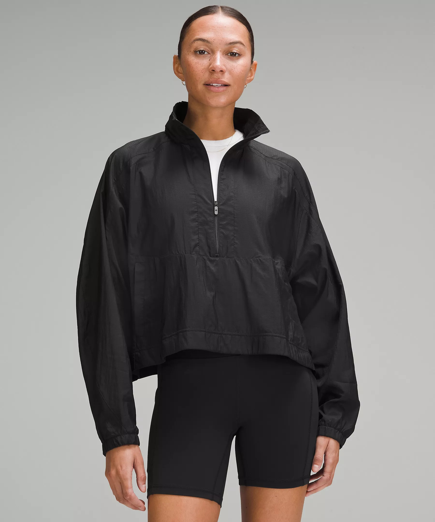 Lightweight Woven Side-Snap Anorak | Women's Hoodies & Sweatshirts | lululemon | Lululemon (US)