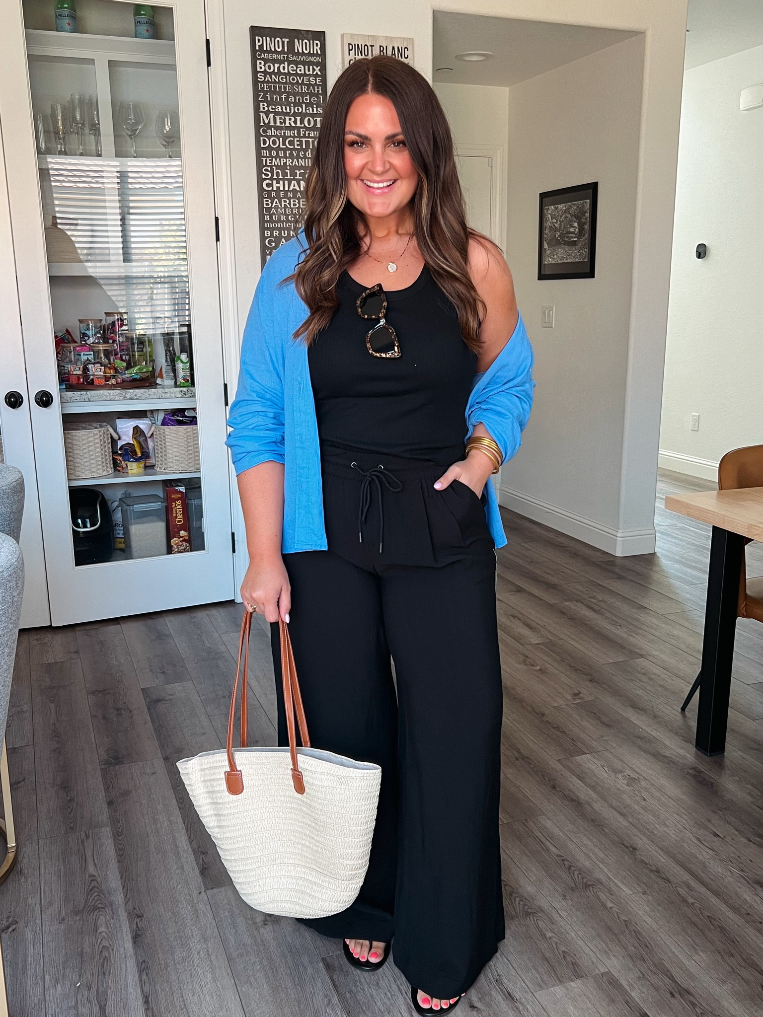 Best travel day outfit ever
Tank, shirt & pants, XL

Bra and undies, XL
*honeylove code: itscourtneyhamilton

Travel day, vacation outfit, wide leg pants, summer outfit, midsize, size 12, size 14, target finds, mom style inspo 

#LTKFindsUnder50 #LTKStyleTip #LTKMidsize